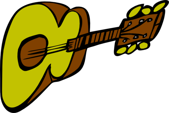 Acoustic Guitar Drawing Clipart - Free to use Clip Art Resource