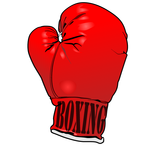 Boxing glove clipart