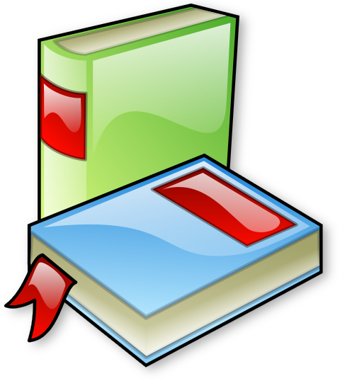 Clipart of books free