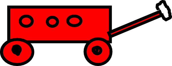 Wagon Clipart Black And White - Free Clipart Images