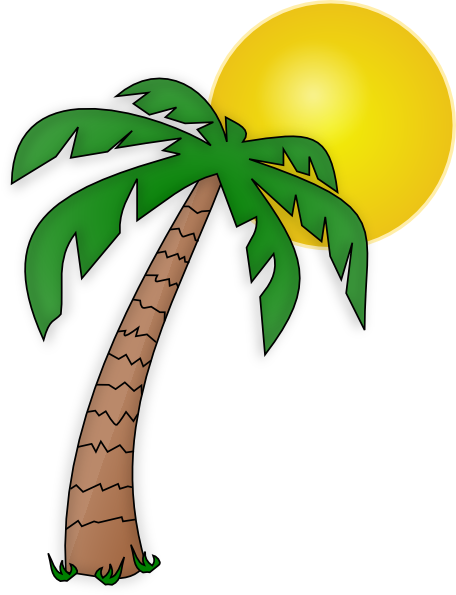Palm Tree Clipart No Background - Free Clipart Images