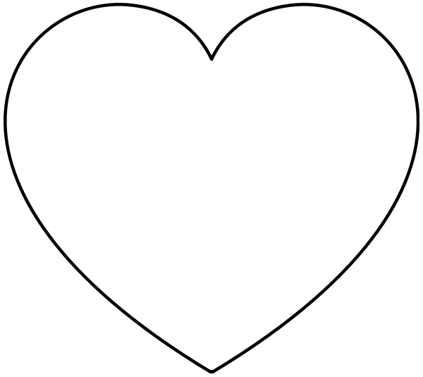 Simple Heart Clip Art Download