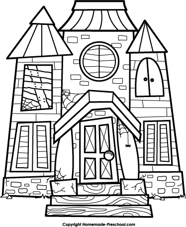 White house clipart drawing