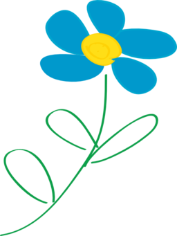 clipart-whimsical-blue-flower- ...