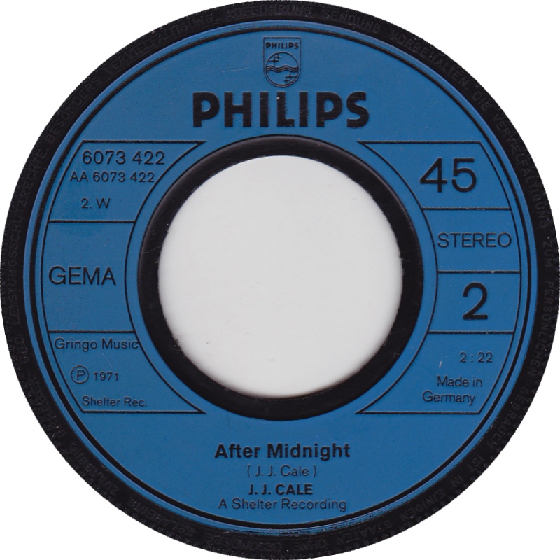 45cat - J. J. Cale - Rock And Roll Records / After Midnight ...