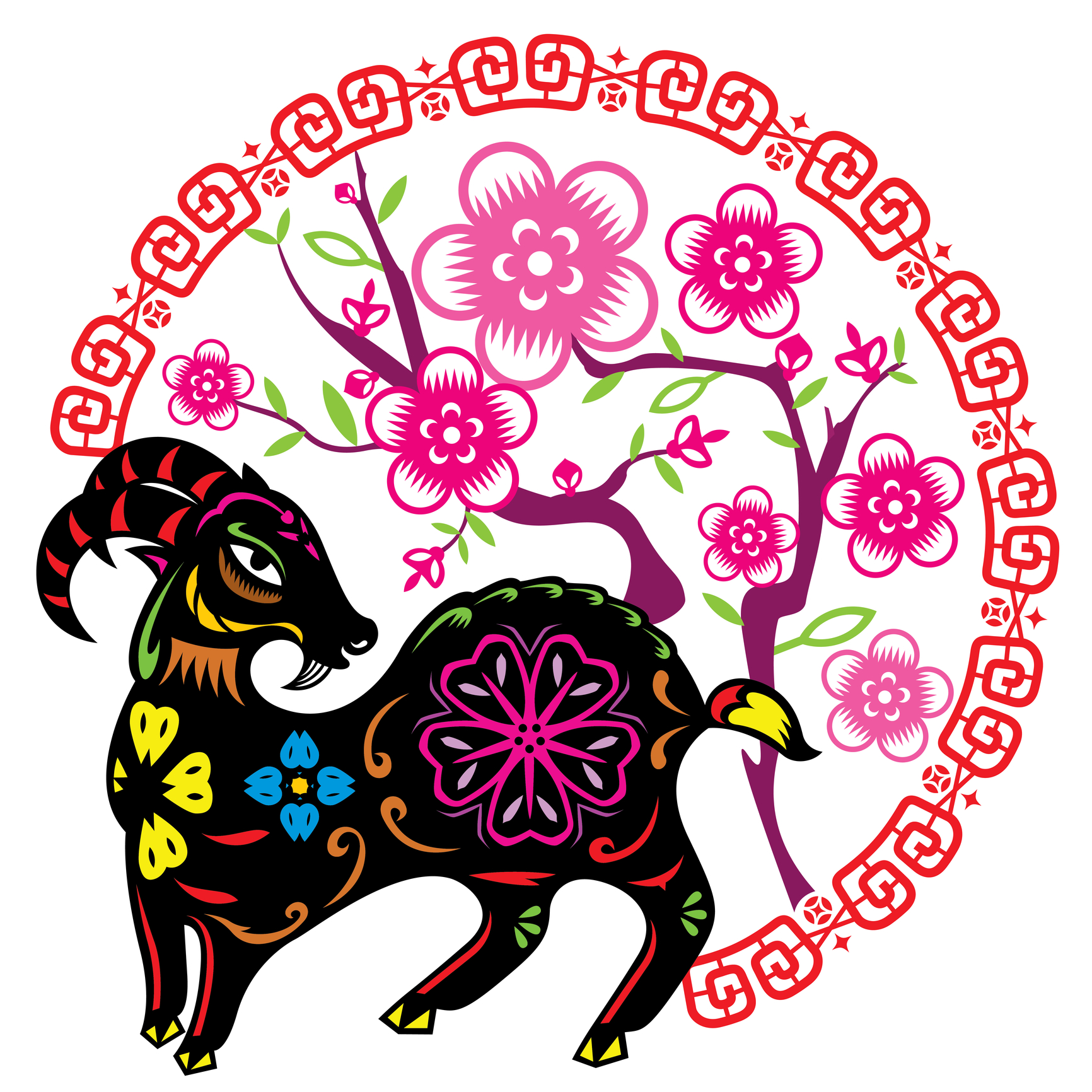 Chinese new year clipart 2015