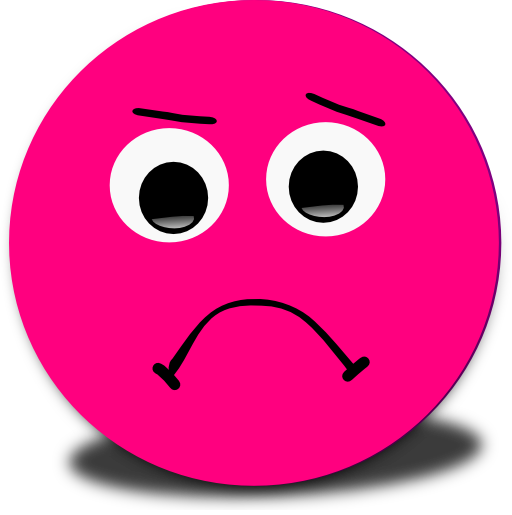 Sad smiley clipart