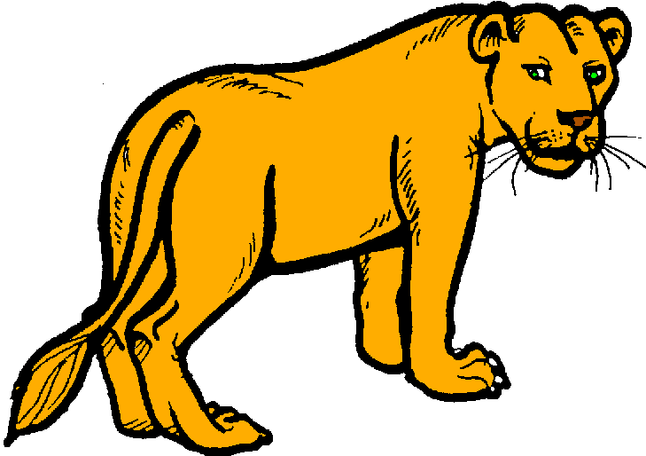 Cartoon Lioness Clipart - Cliparts and Others Art Inspiration