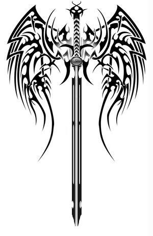 Sword Tattoo Images & Designs