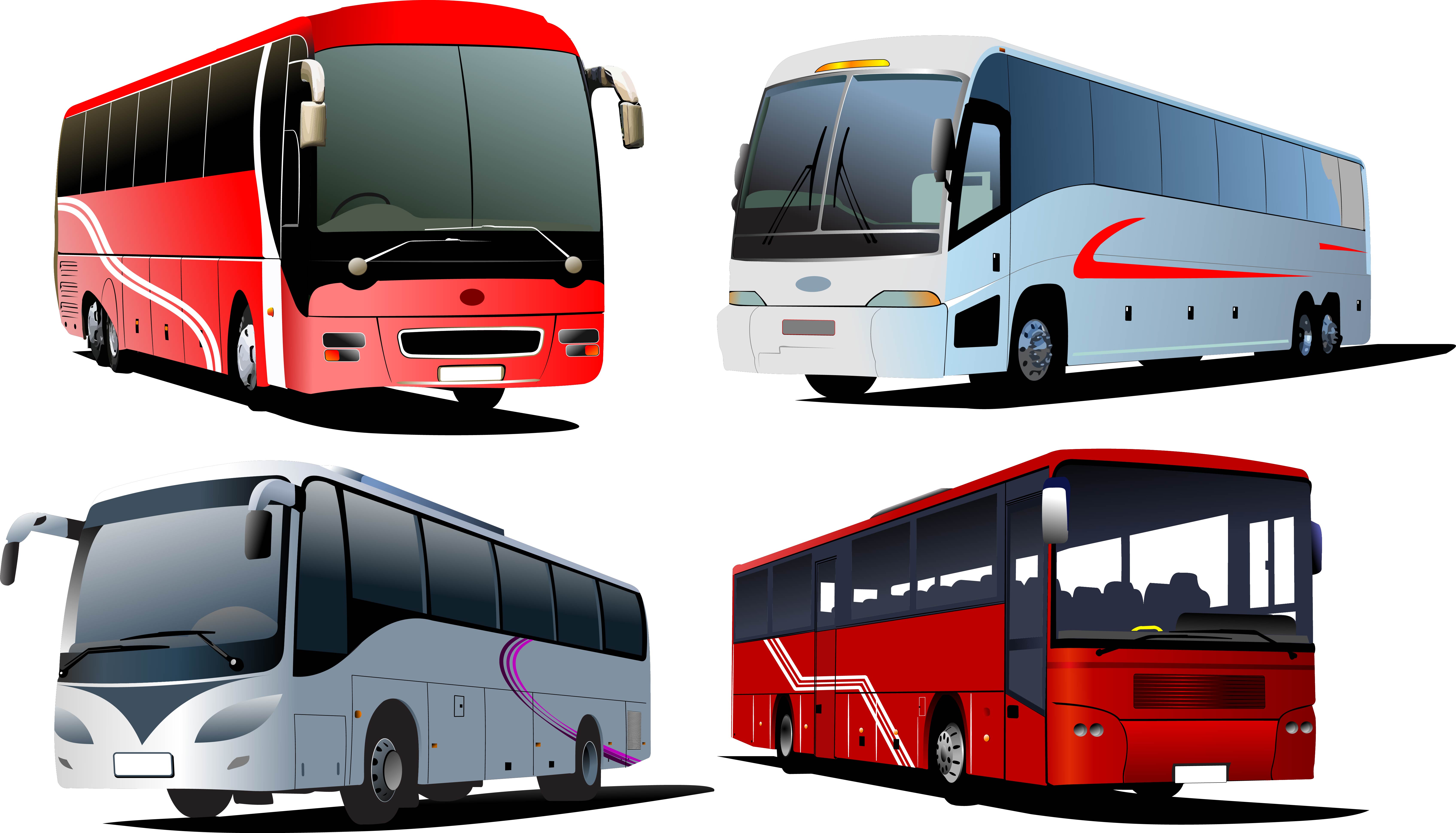 Bus 05 vector Free Vector / 4Vector