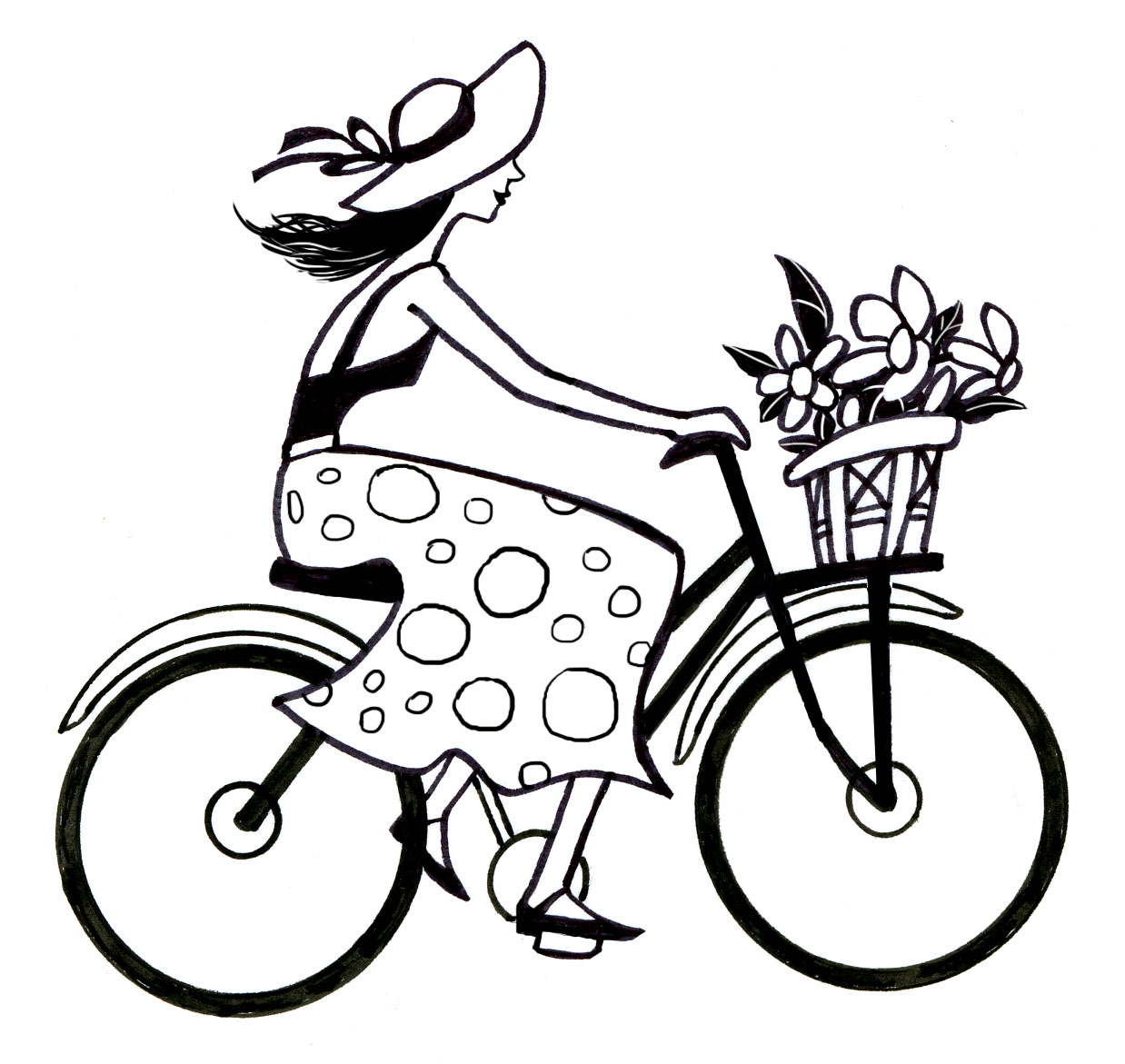 Cute Bicycle Drawing 2015 Images ClipArt Best ClipArt Best