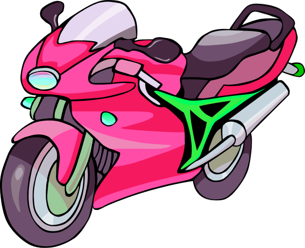 Motorcycle Clipart - vector Clip Art