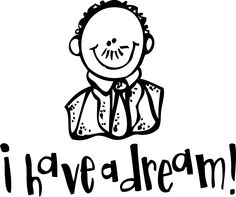Martin Luther King Jr Holiday Clip Art 34097 | DFILES