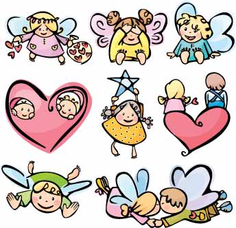 Cute Angels Cartoon - ClipArt Best