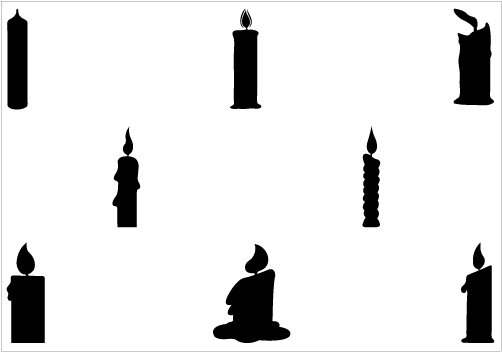 Candle Vector Photo Album - Jefney