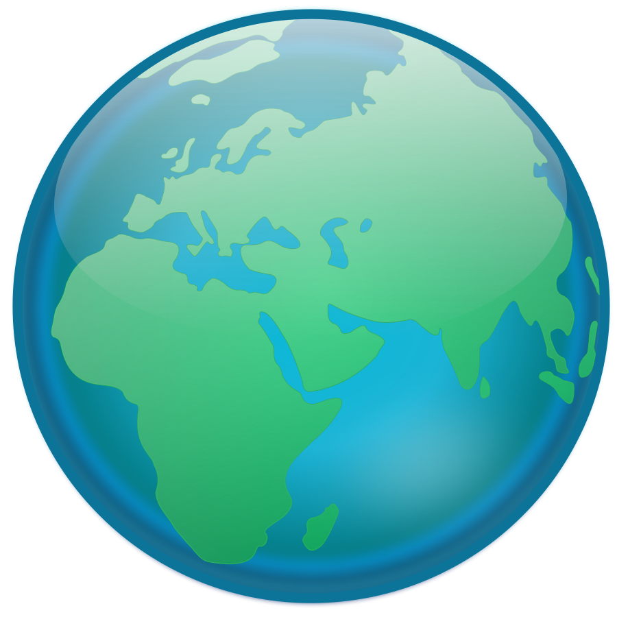 Earth simple globe vector free clipart images - Cliparting.com