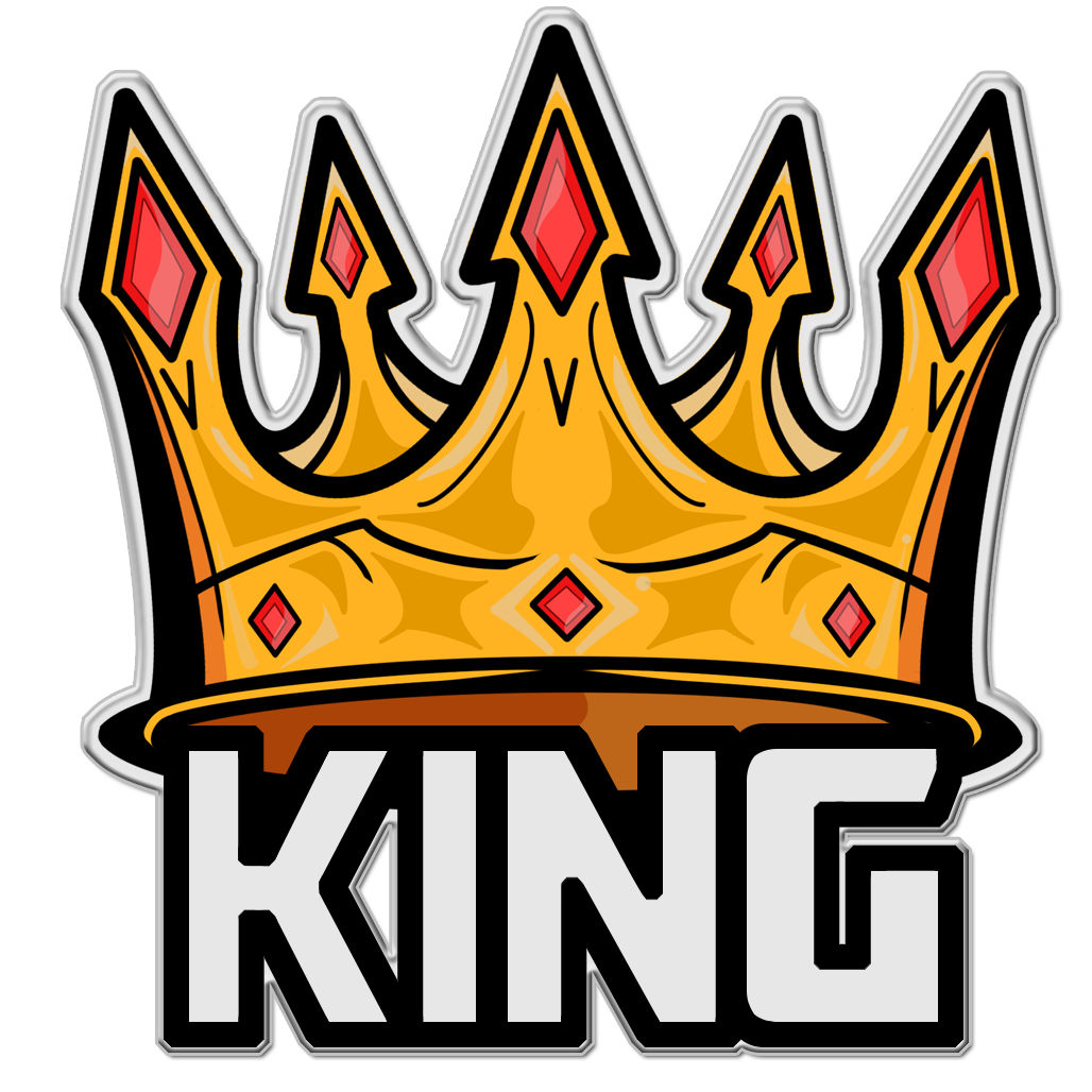 the king is among us logo