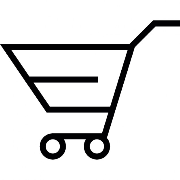 Shopping cart, IOS 7 interface symbol Icons | Free Download