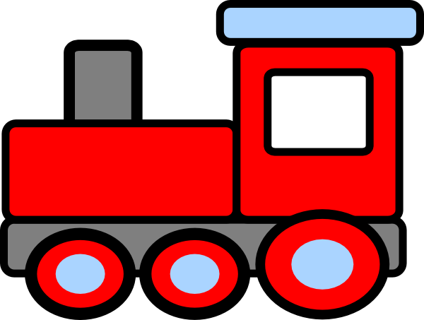 Train engine clipart