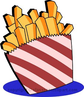 French Fries Clipart