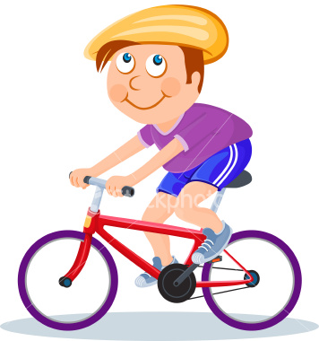 Bike Riding Clipart