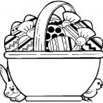 free printable easter basket coloring pages 6 printable easter ...