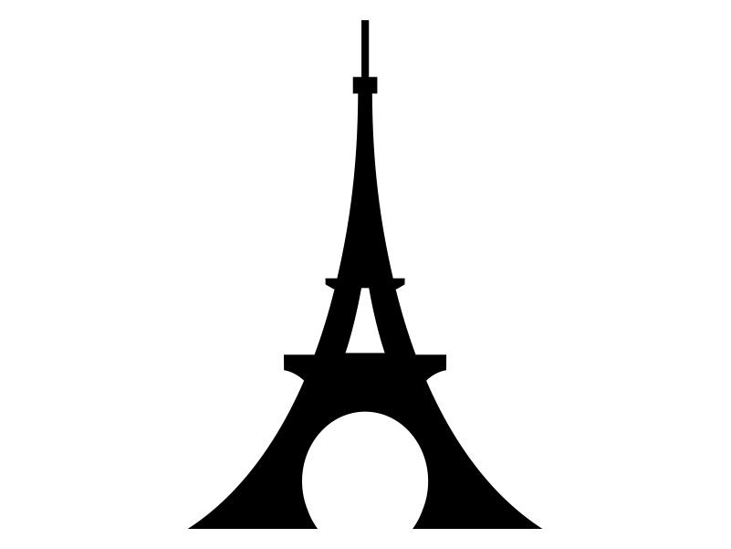 Best Photos of Eifel Tower Outline - Paris Eiffel Tower Outline ...