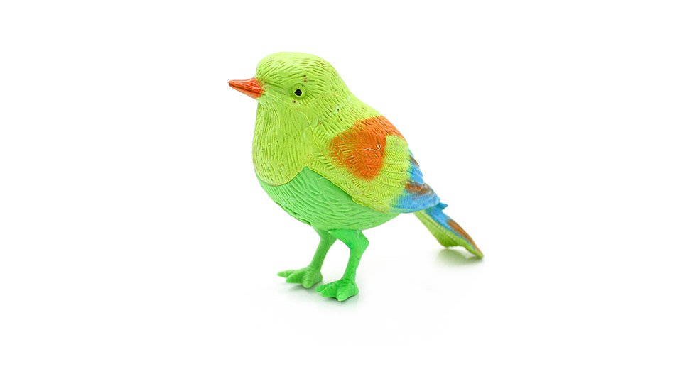 $1.38 WJ-XN Battery Powered Sound Activated Chirping Bird Toy - 2 ...