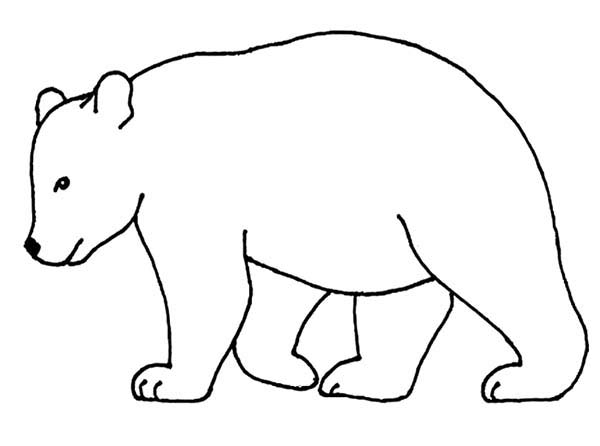 Outline Of Bear | Free Download Clip Art | Free Clip Art | on ...