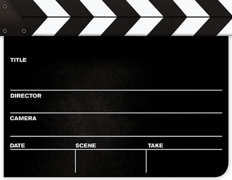 Movie Set Clapboard Clipart - Free to use Clip Art Resource