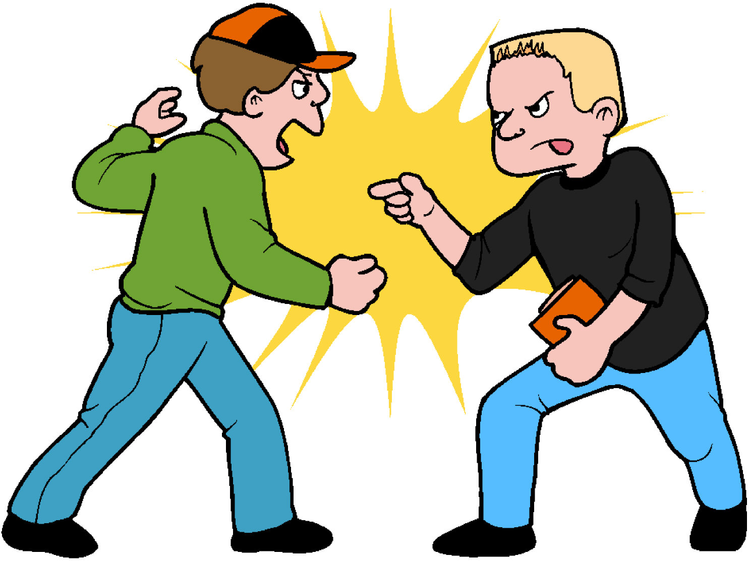 Fighting Clip Art Free - Free Clipart Images