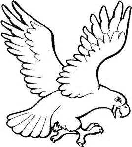 Coloring Pages Eagle - Allcolored.com