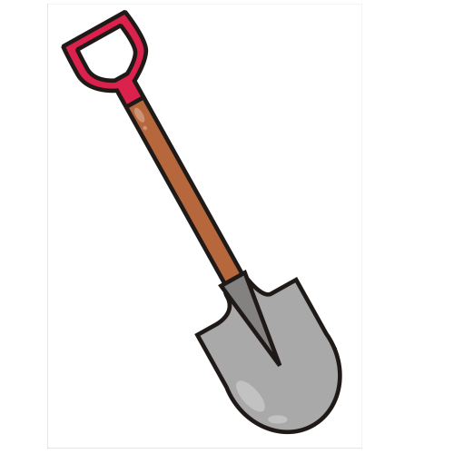 Sand Shovel Dirt Clipart