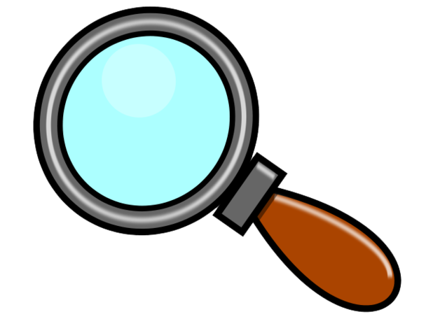 Free magnifying glass clipart