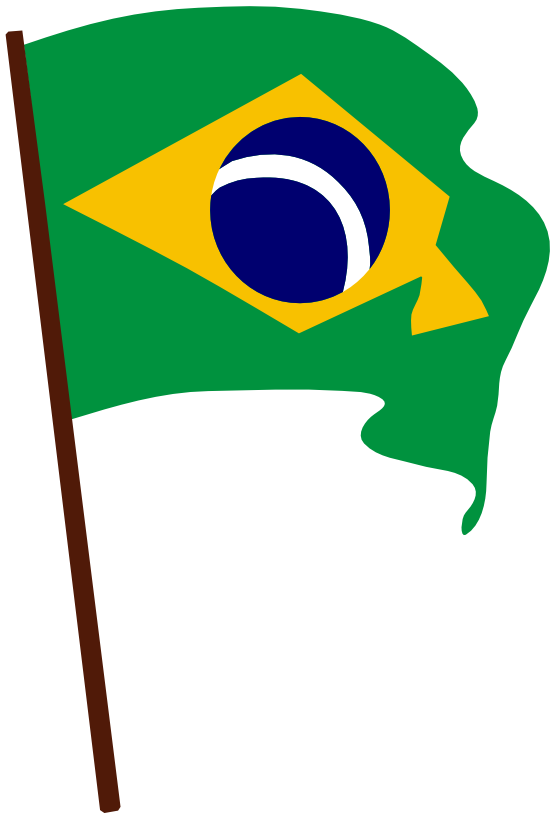 Clip Art: Laobc Flag of Brazil Drapeau Bandiera ...