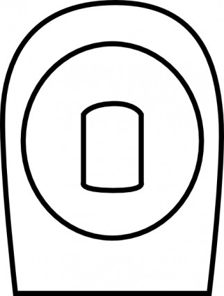 Toilet Symbol clip art | Vector Clip Art