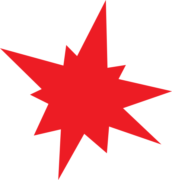 Red Star clip art - vector clip art online, royalty free & public ...