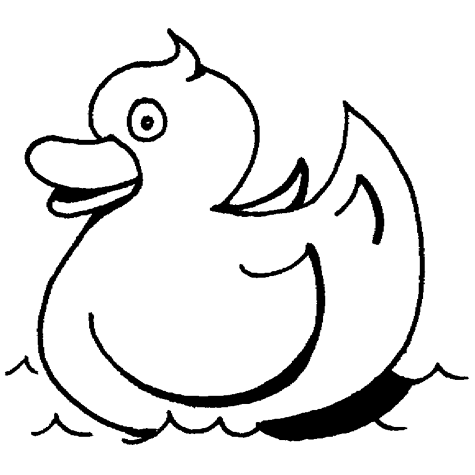 Duck Template Preschool - ClipArt Best