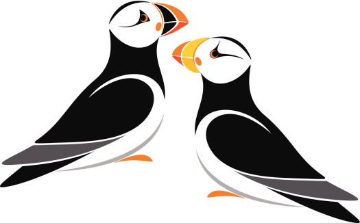 Puffin Clip Art, Vector Images & Illustrations