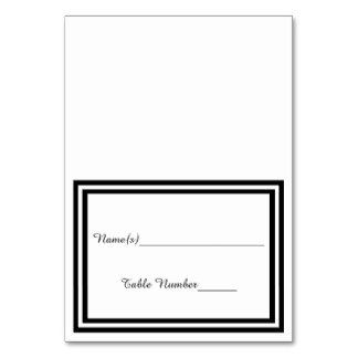 Escort Cards | Zazzle