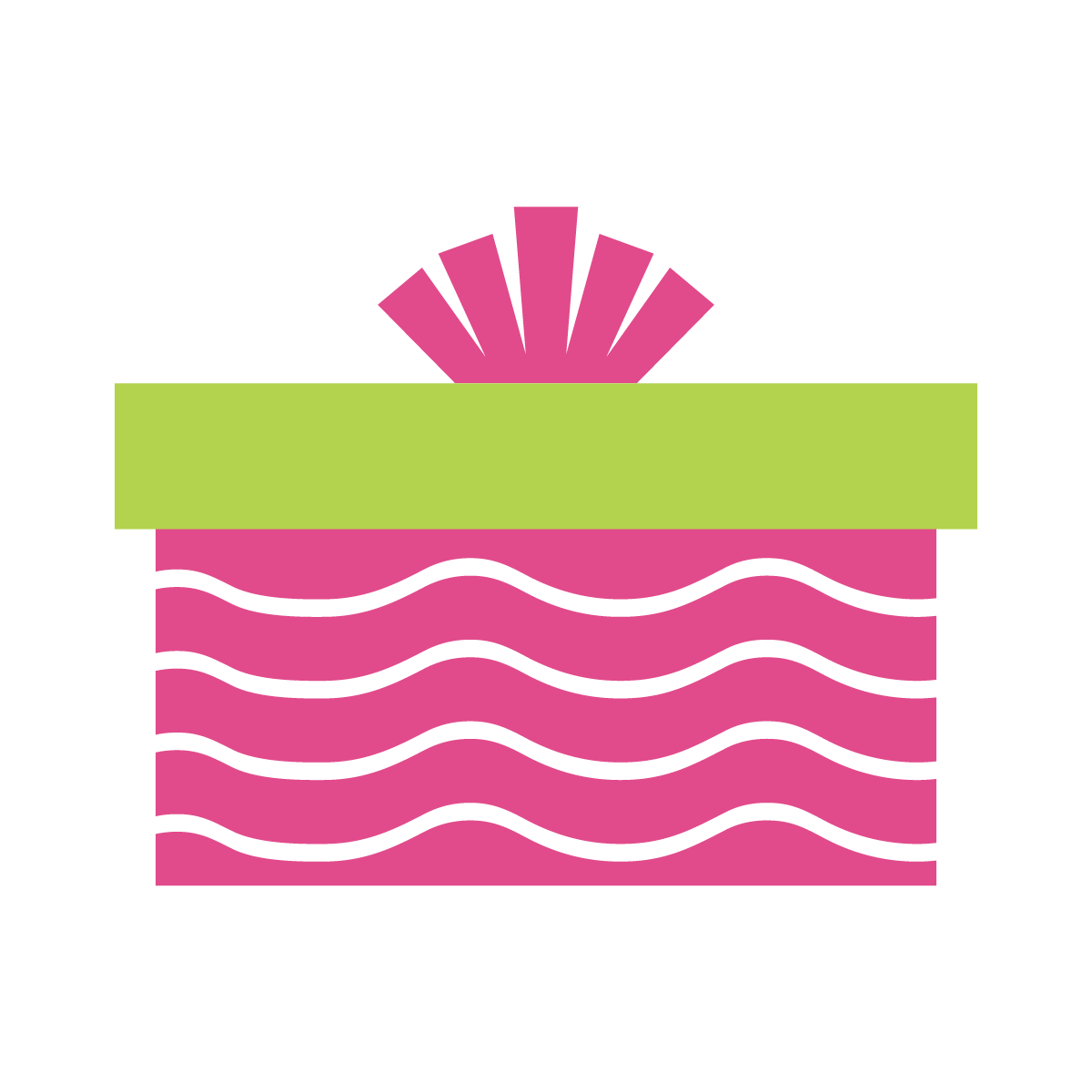 Pink Birthday Present Clipart