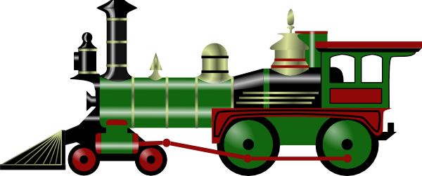 Model Train Clipart