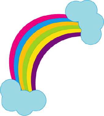 Best Photos of Rainbow Cloud Drawing - Rainbow with Clouds Clip ...