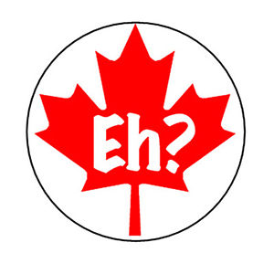 MAPLE LEAF pin button funny Canada Canadian flag badge | eBay