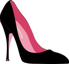 Vector clipart, Shoes and Silhouette