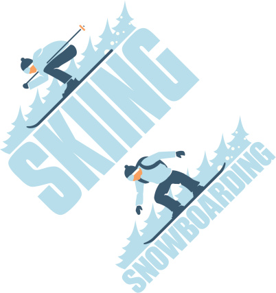 Ski Resort Clip Art, Vector Images & Illustrations