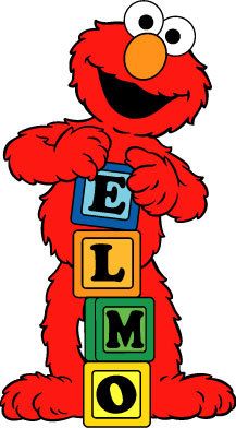 Elmo sesame street clipart