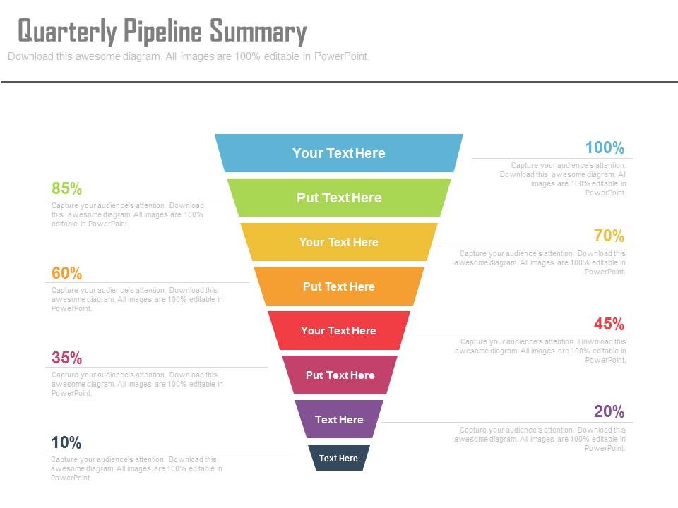 Funnel Shape PowerPoint Templates, slides and graphics