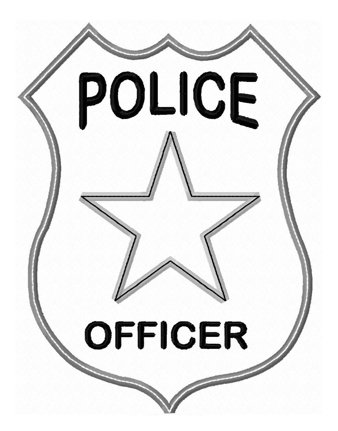 policeman-badge-coloring-page-clipart-best