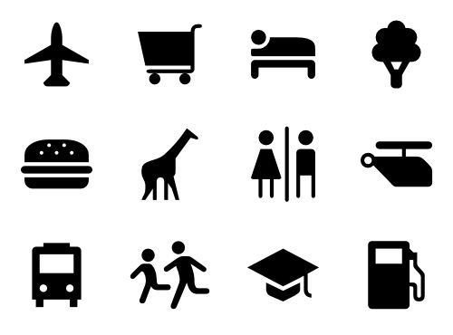 Blog | The Noun Project, Designing Icons for Web Cartography